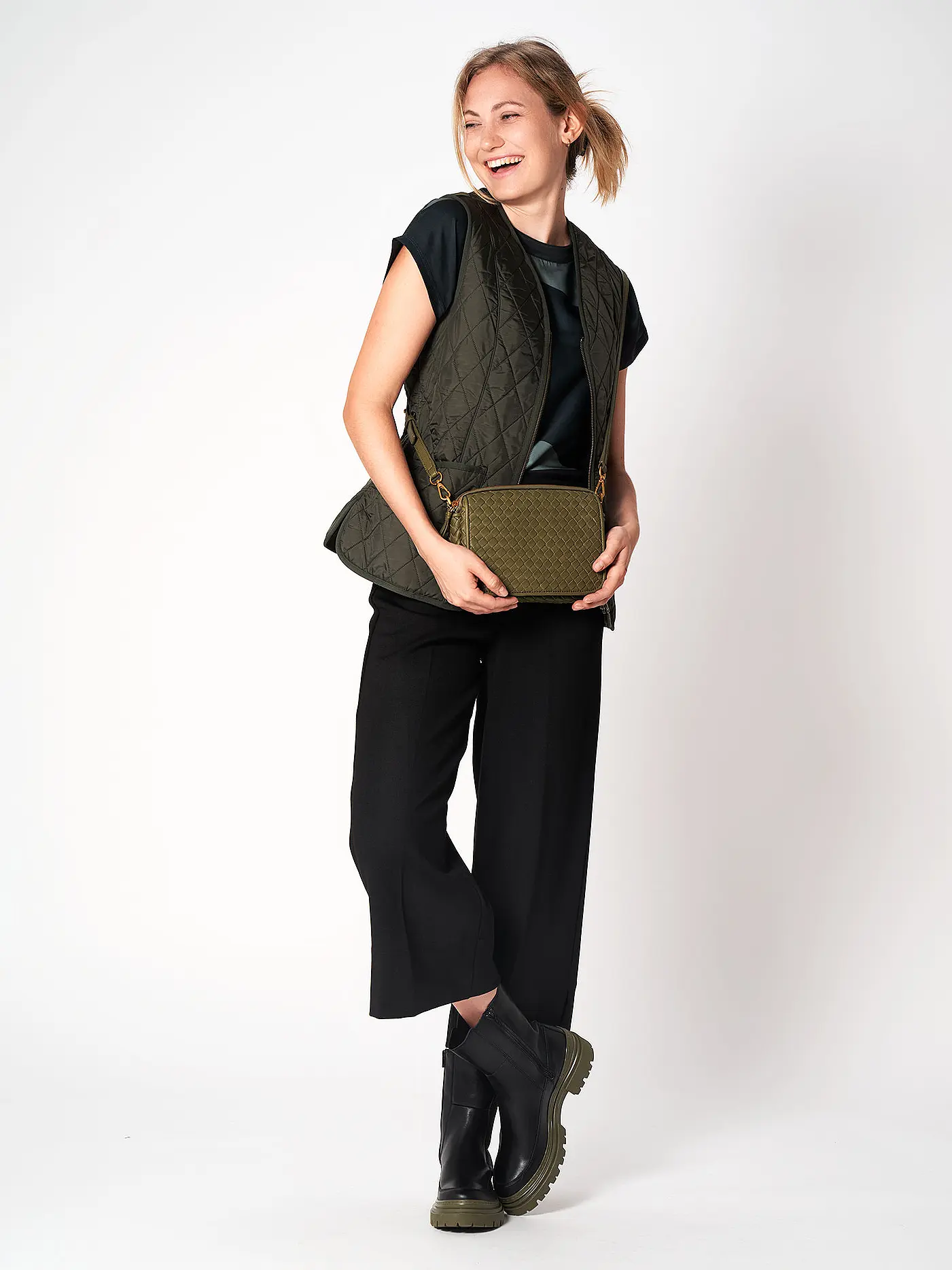 LES VISIONNAIRES | Ledertasche - Umhängetasche EMILY WEAVE | 